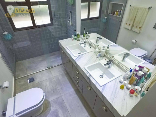 Imagem 12 de 30 de Casa Em Estilo Rústico Com Clean, Com 4 Dormitórios À Venda, 287 M² Por R$ 2.350.000 - Condomínio Fazenda Kurumin - Itu/sp - Ca1555