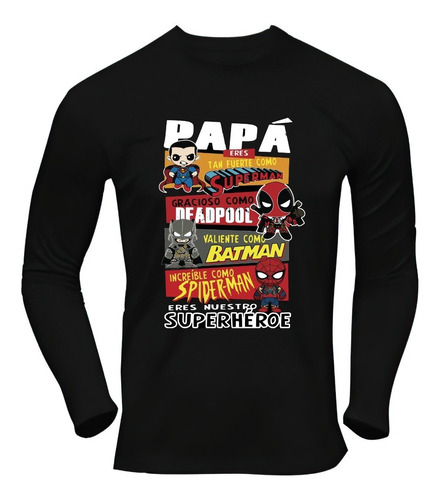 Polera Manga Día Del Padre