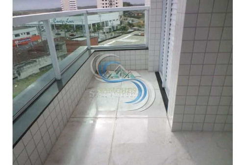Imagem 7 de 30 de Apartamento Novo 1 Dormitório Com Sacada Em Praia Grande - Vila Caiçara - V813