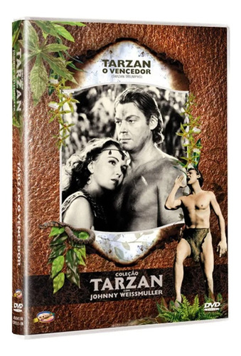 Tarzan - O Vencedor - Dvd - Johnny Weissmuller