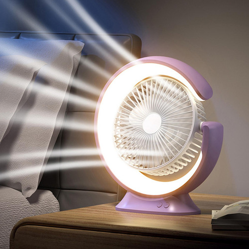 Wpd Mini Ventilador De Refrigeración Con Luces Led