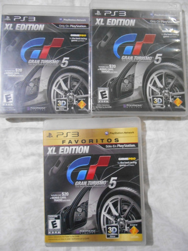 Gran Turismo 5 Xl Autos Carreras Ps3 Playstation