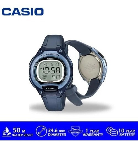 Imagen 2 de 5 de Reloj Casio Digital De Dama Lw-2032a | Quartz