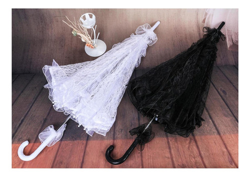 Accesorios Para Fotos Bailando Paraguas Decoración Blanco