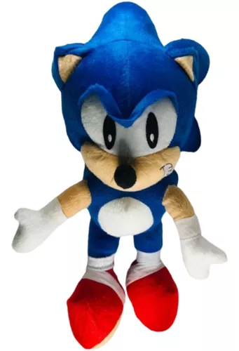 Boneco Sonic Azul Vermelho Preto Rosa Amarelo Knucles Shadow