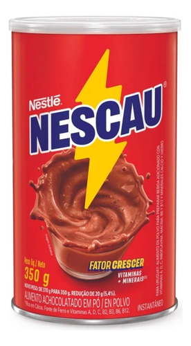 Chocolate En Polvo Nescau Origen Brasil