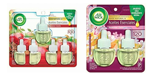 Air Wick® 5 Repuestos De Aromatizante De Ambiente Continuo