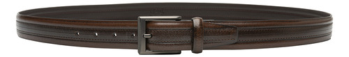 Cinturón 1 Vista Augusto Flexi Hombre - Estilo 110403 Color Cognac Talla 42