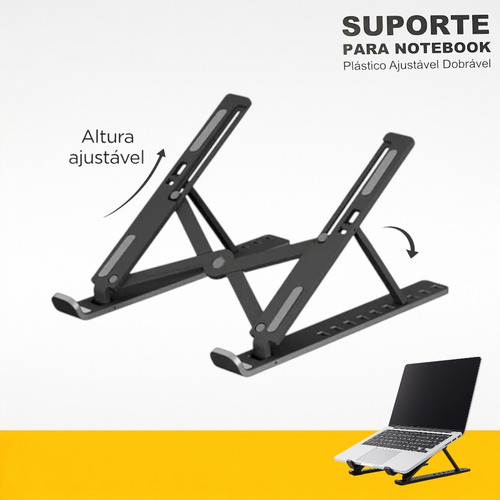 Suporte Ajustável B-max Office Bmg-62 Para Notebook