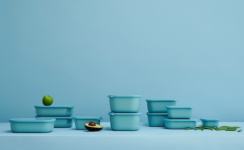 Imagen 5 de 7 de Multi Bowl Cirqula Rectangular Verde Nórdico 1500ml Mepal