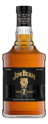 Pack De 6 Whisky Jim Beam Black 7 Años 750 Ml