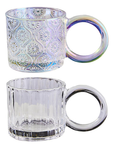 2 Uds Taza De Café 250ml Taza De Resistente Al Calor Para