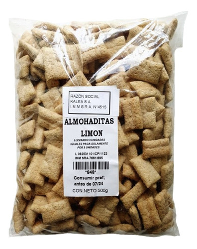 Cereales De Almohaditas Rellenas Con Limon 500 G