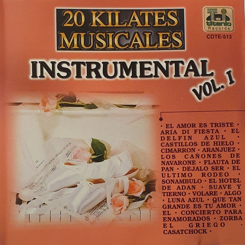 Cd Instrumental - Muriat Giordano Toussaint Farina Gibb