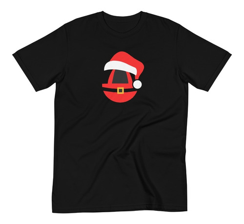 Playera Navideña. Esfera Navidad De Santa Claus. Tallas.