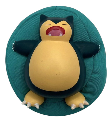 Pokémon Figura De Snorlax Dormido Con Puff - Pokémon Go -
