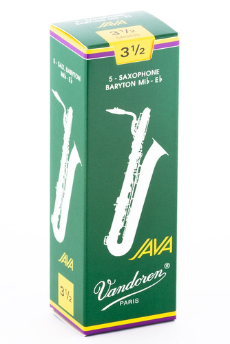 Cañas Vandoren Java Para Saxofón Barítono Fuerza 3.5