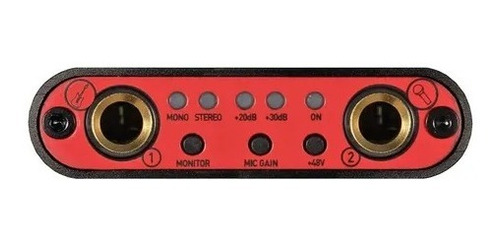 Imagen 2 de 3 de Placa De Audio Usb Para Guitarra Y Microfono Esi Ugm192