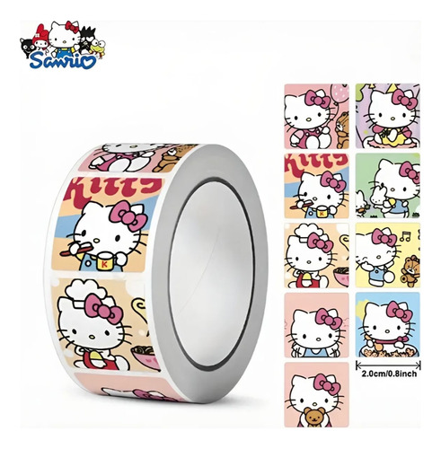 500 Stickers Sanrio Estampas Hello Kitty Pegatina 9 Diseños