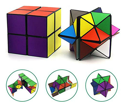 Euclidean Cube Star Magic Set 2 Piece , Transforming