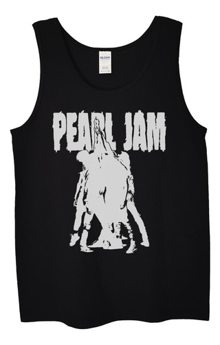 Polera Musculosa Pearl Jam Ten Stencil Rock Abominatron