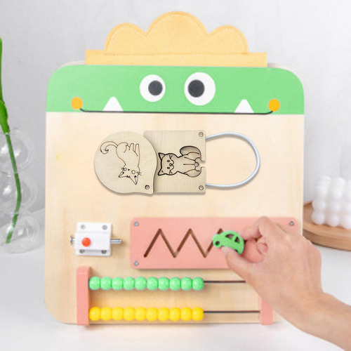 3 Tablero Ocupado Para Niños Y Niñas, Juguete Sensorial