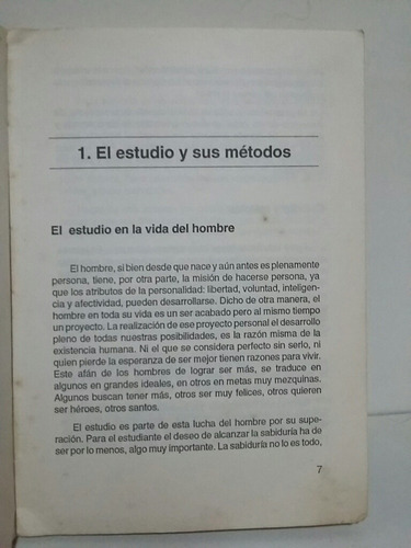 Para Estudiar Mejor. Por Ignacio Massun. (Usado)