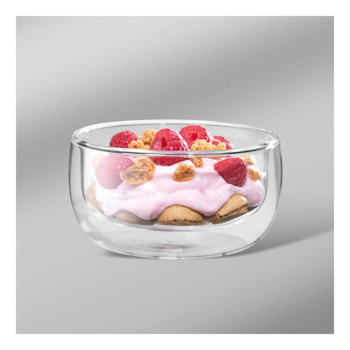De 2 Vasos Para Postre Zwilling Doble Pared 280ml