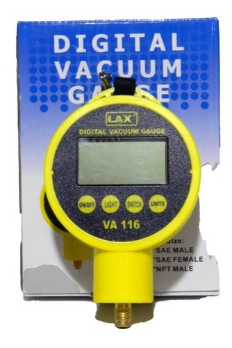 Imagen 3 de 10 de Vacuometro Digital Va 116a Para Refrigeracion