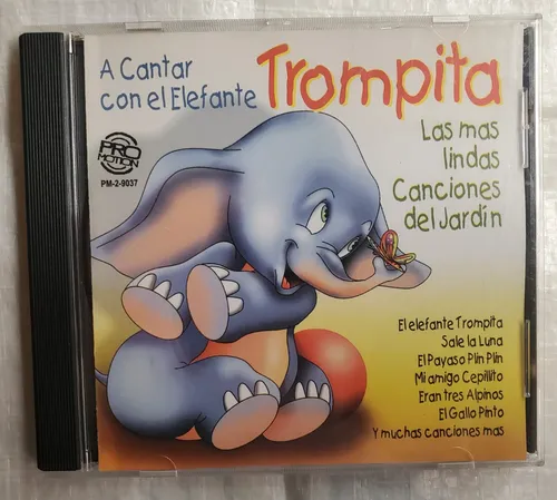 Cd A Cantar Con El Elefante Trompita Infantil Oferta Usado (Usado)