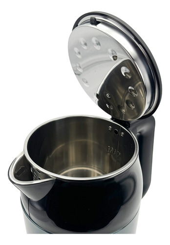 Hervidor De Agua Eléctrico Acero Tetera Pantalla Led 2.5lt