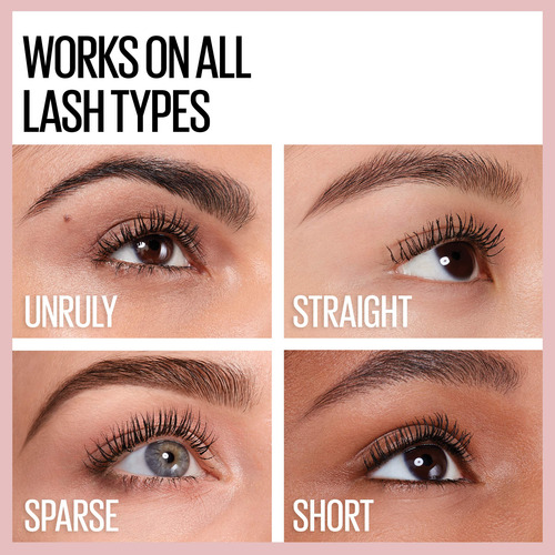 Máscara Lavable Maybelline Lash Sensational, Marrón