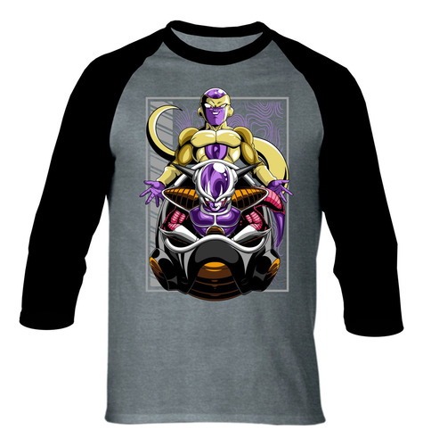 Camiseta Dragon Ball Freezer Camibuso Raglan Serie Japon