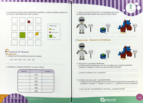 1, 2, 3, Hacemos Matemática, 450 Actividades Para Niños