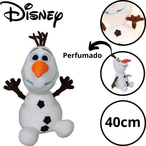 Boneco De Pelúcia Olaf Do Filme Frozen O Boneco De Gelo Branco