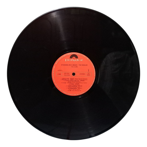 Lp The Cure - Standing On A Beach Com Encarte Estandar (Usado)