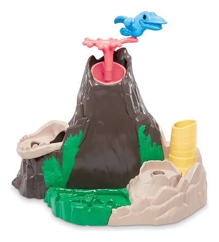 Play Doh Dino Crew Dinosaurio Set Isla Del Volcan