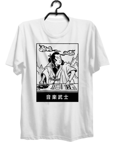 Playera Dj Samurai Estetica Japonesa Guerrero Music M3285