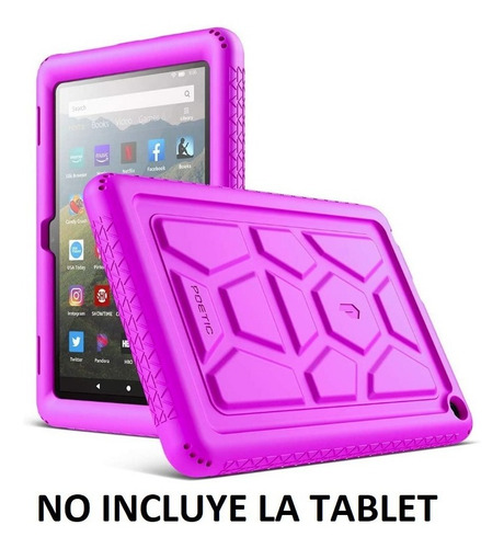 Forro Fucsia Tablet Amazon Fire Hd 8 Generacion 10 Año 2020