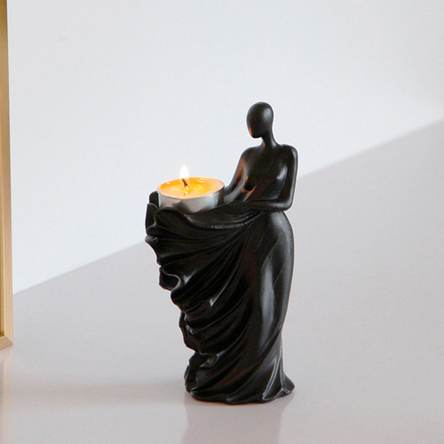 Candelabro Con Forma Femenina Para Decoración Del Hogar