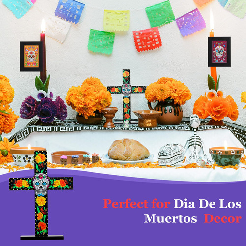 Thyle Día De Los Muertos Centros De Mesa For Mesas Cruz
