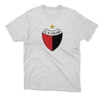 Comprar Remera Futbol Colon De Santa Fe Escudo En El Pecho Blanca