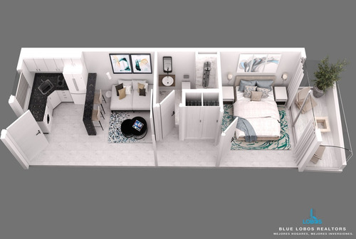 Imagen 6 de 8 de Proyecto De Apartamentos Amueblado De 1 Habitación En Bávaro-punta Cana Tenemos El Club De Playa Privado Más Buscado Por Los Turistas