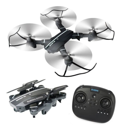 Drone Plegable 8807 Hd 720 Luces, Fpv Altitud Control Hdless