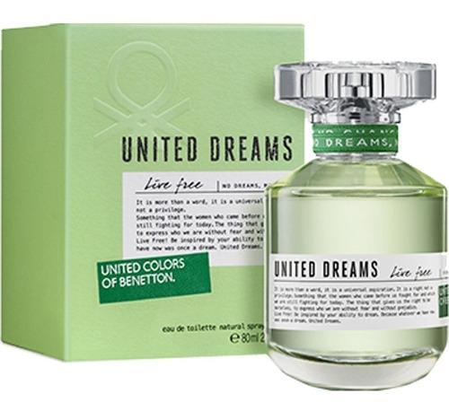 Perfume Benetton United Dreams X80