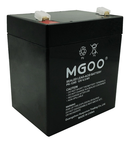 Bateria Mgoo 12v 4.5ah Pk1245 Para Ups Cercos Electricos
