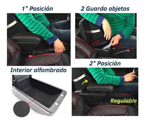 Apoyabrazos T/original Para New Kia Picanto