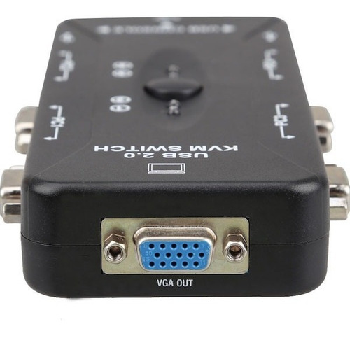 Selector Switch Kvm Usb Para 4 Computadoras