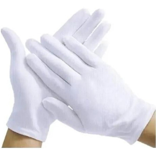 Guantes Blancos De Desfile, Ceremonias, Garzones Y Disfraces