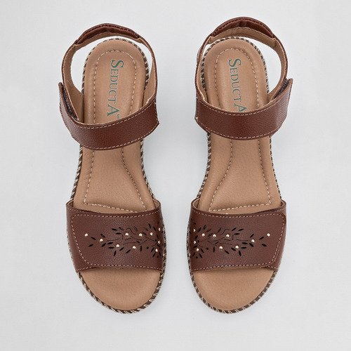 Sandalias Mujer Seducta 28103 Café 125-712